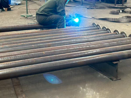 海西20#无缝注浆管加工108*6钢花管棚管
